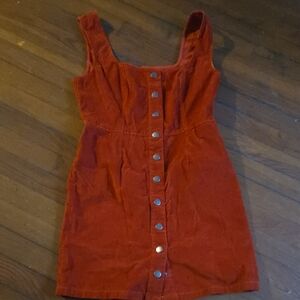 Urban Outfitters Rust Button-Down Top